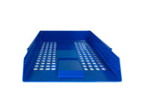 ValueX Essentials Letter Tray Stackable A4/Foolscap Portrait Blue - CP043YTBLU